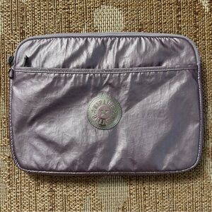 Kipling 15” Metallic Lavender Laptop Sleeve